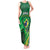 Custom Brazil Happy Independence Day Tank Maxi Dress Cristo Redentor Flag Style - Wonder Print Shop