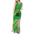 Custom Brazil Happy Independence Day Tank Maxi Dress Cristo Redentor Flag Style - Wonder Print Shop