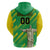 Custom Brazil Happy Independence Day Zip Hoodie Cristo Redentor Flag Style - Wonder Print Shop