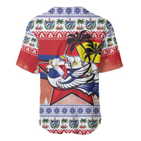 Cuba Cuban Trogon Christmas Baseball Jersey Patria o Muerte Venceremos - Wonder Print Shop