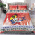 Cuba Cuban Trogon Christmas Bedding Set Patria o Muerte Venceremos - Wonder Print Shop