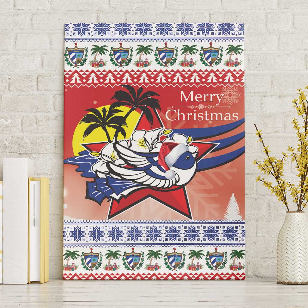 Cuba Cuban Trogon Christmas Canvas Wall Art Patria o Muerte Venceremos - Wonder Print Shop