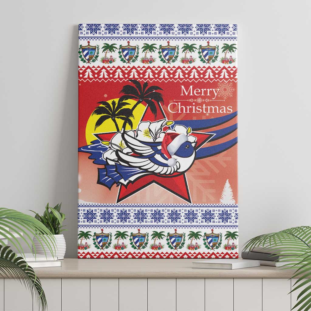 Cuba Cuban Trogon Christmas Canvas Wall Art Patria o Muerte Venceremos - Wonder Print Shop
