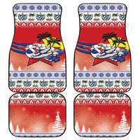 Cuba Cuban Trogon Christmas Car Mats Patria o Muerte Venceremos - Wonder Print Shop