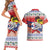 Cuba Cuban Trogon Christmas Couples Matching Short Sleeve Bodycon Dress and Hawaiian Shirt Patria o Muerte Venceremos - Wonder Print Shop