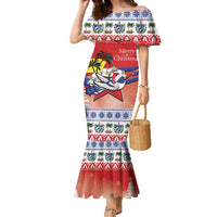Cuba Cuban Trogon Christmas Family Matching Mermaid Dress and Hawaiian Shirt Patria o Muerte Venceremos - Wonder Print Shop