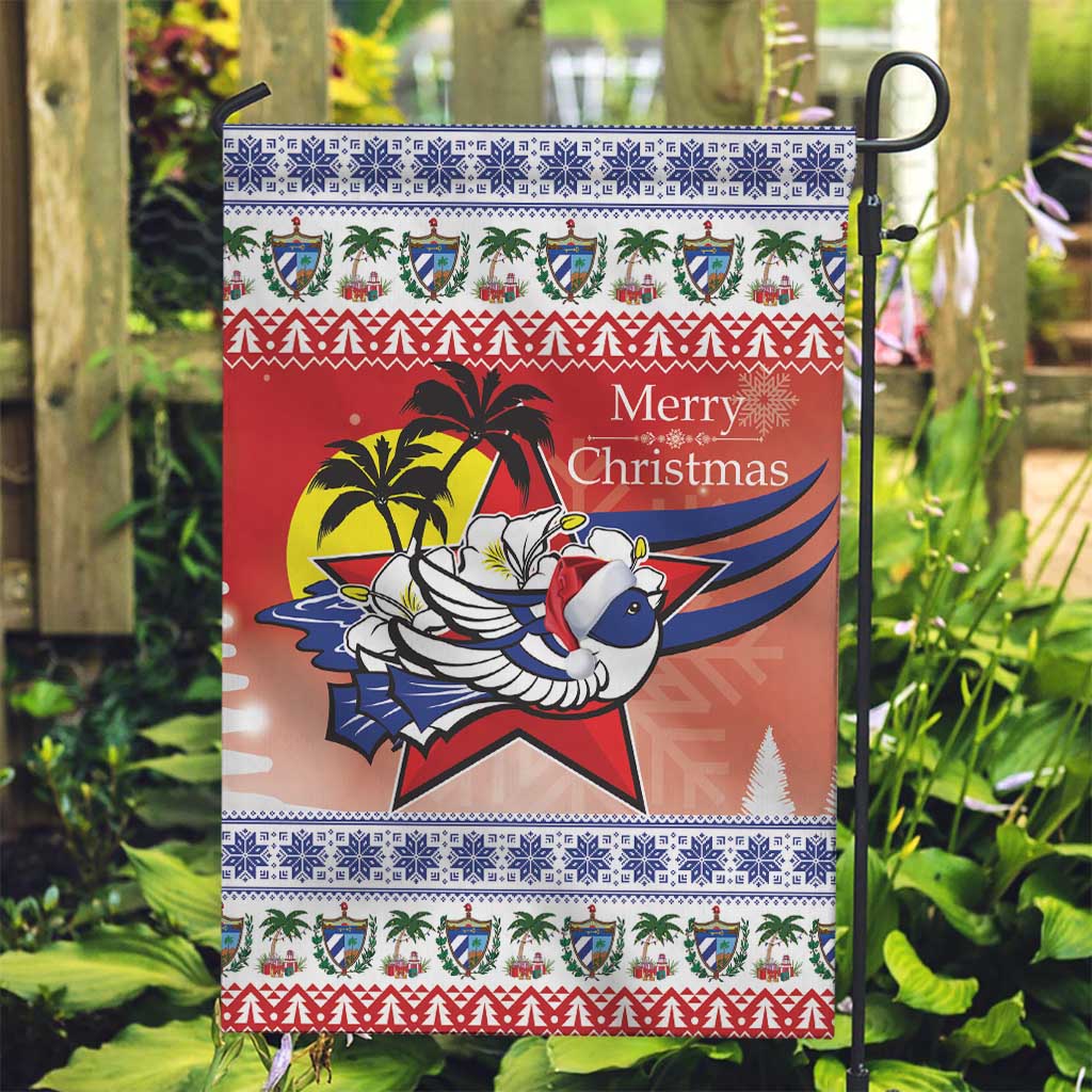 Cuba Cuban Trogon Christmas Garden Flag Patria o Muerte Venceremos - Wonder Print Shop