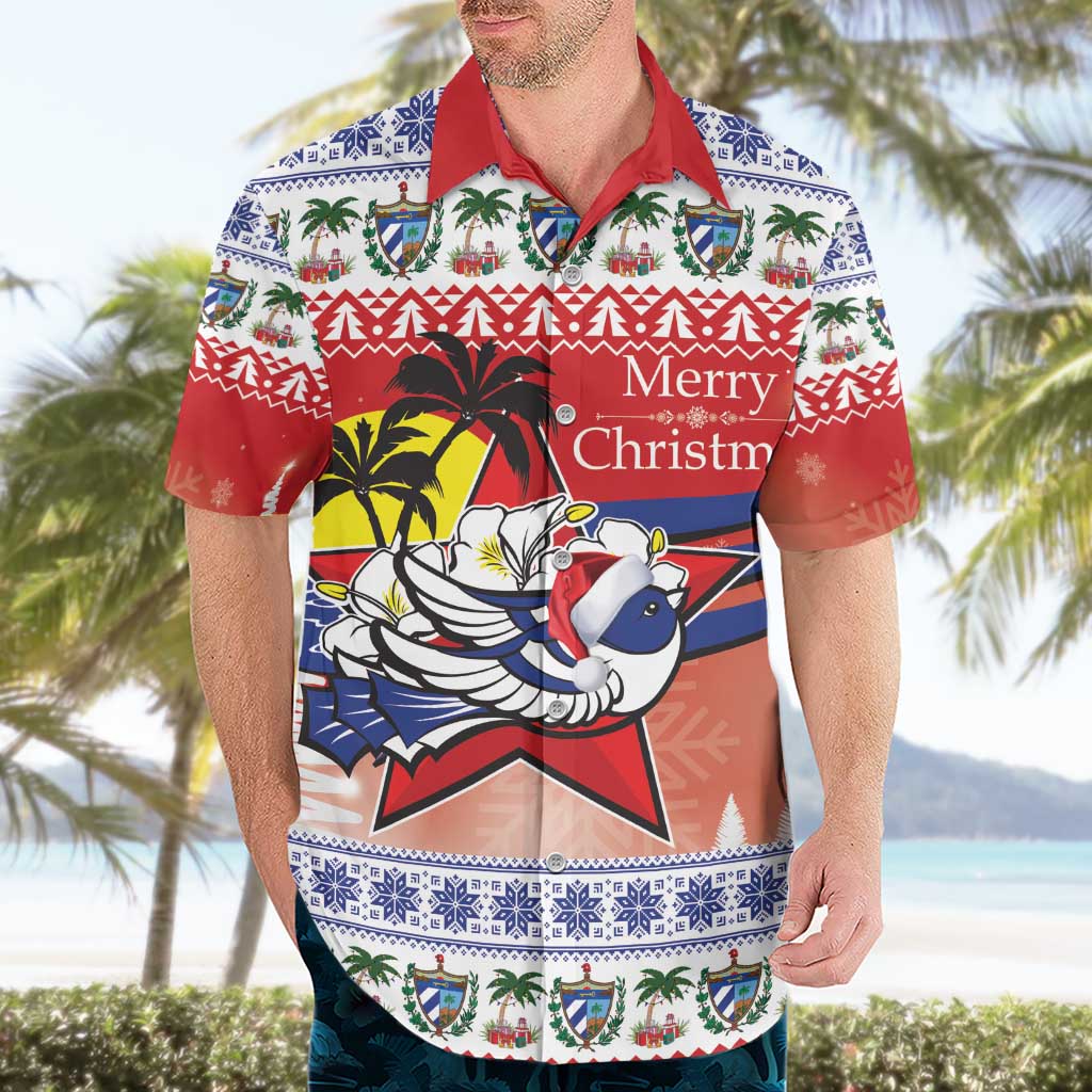 Cuba Cuban Trogon Christmas Hawaiian Shirt Patria o Muerte Venceremos - Wonder Print Shop