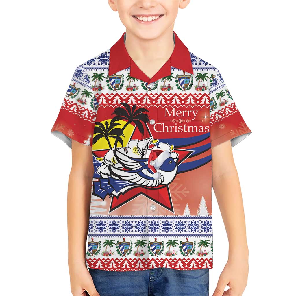 Cuba Cuban Trogon Christmas Hawaiian Shirt Patria o Muerte Venceremos - Wonder Print Shop