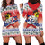 Cuba Cuban Trogon Christmas Hoodie Dress Patria o Muerte Venceremos - Wonder Print Shop
