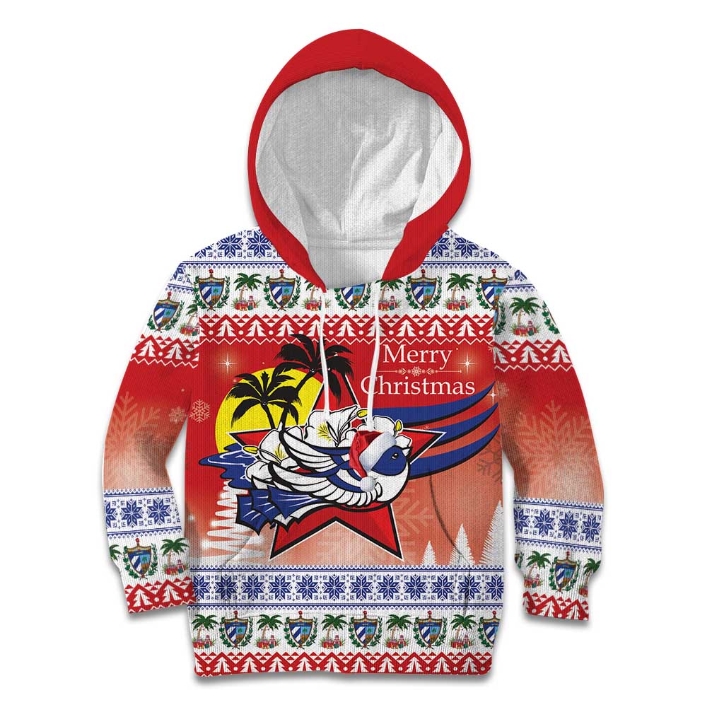 Cuba Cuban Trogon Christmas Kid Hoodie Patria o Muerte Venceremos - Wonder Print Shop