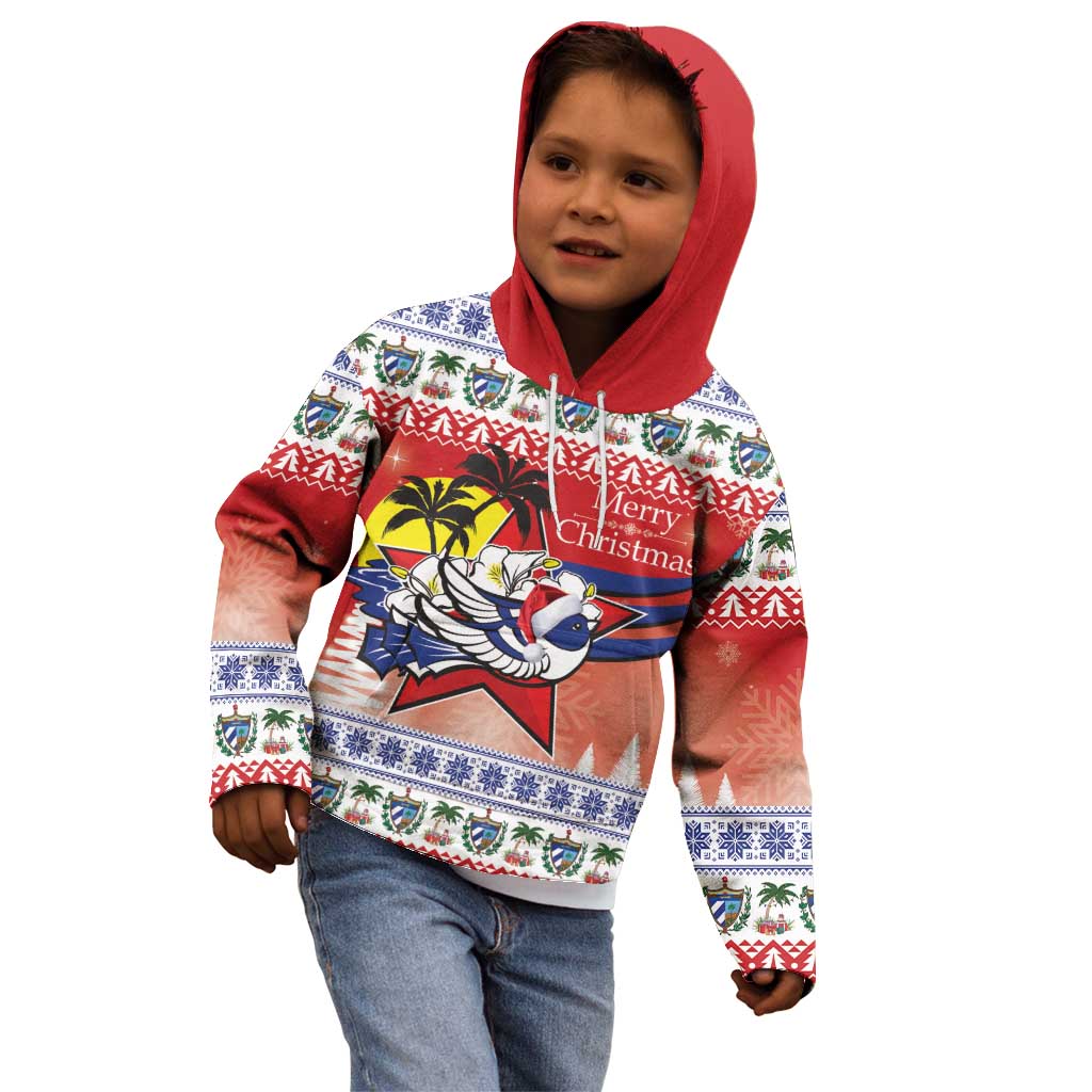 Cuba Cuban Trogon Christmas Kid Hoodie Patria o Muerte Venceremos - Wonder Print Shop
