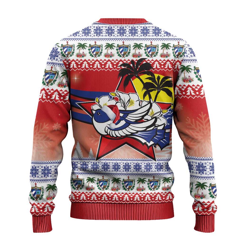 Cuba Cuban Trogon Christmas Ugly Christmas Sweater Patria o Muerte Venceremos - Wonder Print Shop