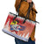 Cuba Cuban Trogon Christmas Leather Tote Bag Patria o Muerte Venceremos - Wonder Print Shop