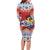 Cuba Cuban Trogon Christmas Long Sleeve Bodycon Dress Patria o Muerte Venceremos - Wonder Print Shop