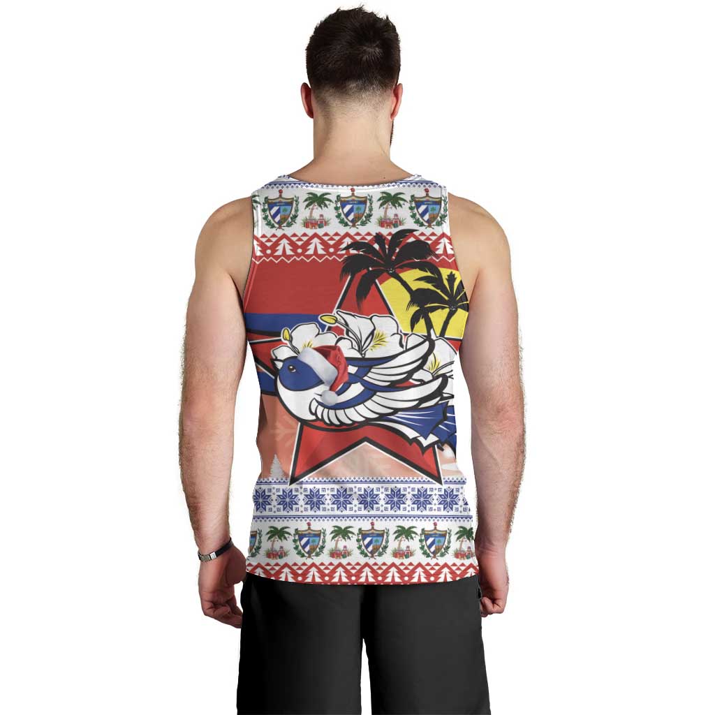 Cuba Cuban Trogon Christmas Men Tank Top Patria o Muerte Venceremos - Wonder Print Shop