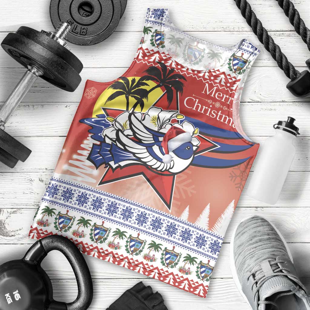 Cuba Cuban Trogon Christmas Men Tank Top Patria o Muerte Venceremos - Wonder Print Shop