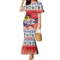 Cuba Cuban Trogon Christmas Mermaid Dress Patria o Muerte Venceremos - Wonder Print Shop