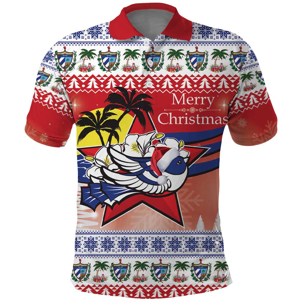 Cuba Cuban Trogon Christmas Polo Shirt Patria o Muerte Venceremos - Wonder Print Shop