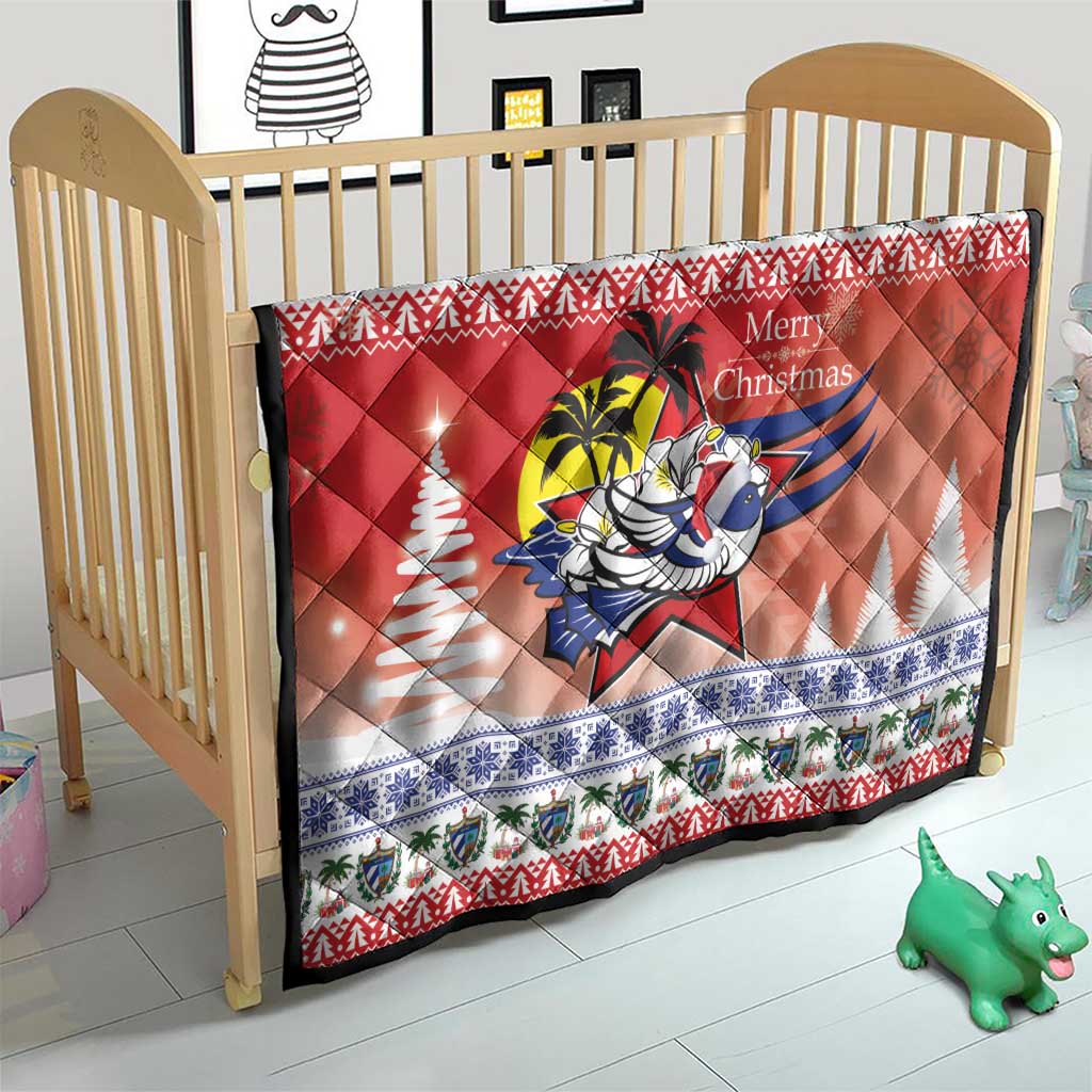 Cuba Cuban Trogon Christmas Quilt Patria o Muerte Venceremos - Wonder Print Shop