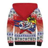 Cuba Cuban Trogon Christmas Sherpa Hoodie Patria o Muerte Venceremos - Wonder Print Shop