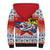 Cuba Cuban Trogon Christmas Sherpa Hoodie Patria o Muerte Venceremos - Wonder Print Shop