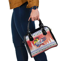 Cuba Cuban Trogon Christmas Shoulder Handbag Patria o Muerte Venceremos