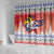 Cuba Cuban Trogon Christmas Shower Curtain Patria o Muerte Venceremos