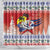Cuba Cuban Trogon Christmas Shower Curtain Patria o Muerte Venceremos
