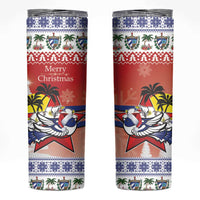 Cuba Cuban Trogon Christmas Skinny Tumbler Patria o Muerte Venceremos - Wonder Print Shop