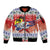 Cuba Cuban Trogon Christmas Sleeve Zip Bomber Jacket Patria o Muerte Venceremos - Wonder Print Shop