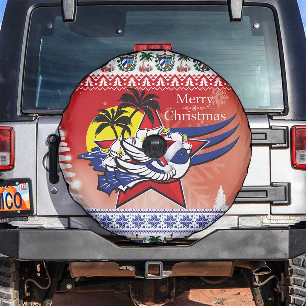 Cuba Cuban Trogon Christmas Spare Tire Cover Patria o Muerte Venceremos - Wonder Print Shop