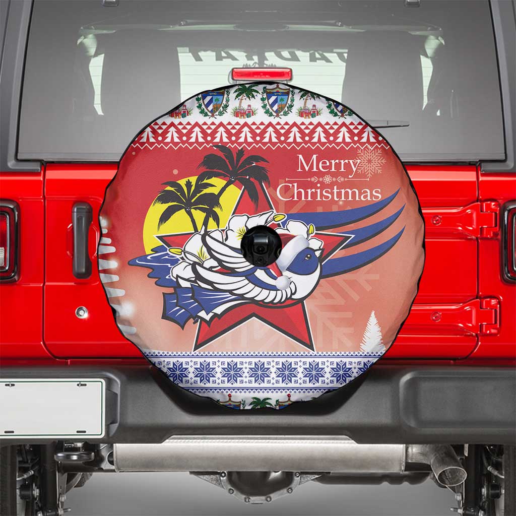 Cuba Cuban Trogon Christmas Spare Tire Cover Patria o Muerte Venceremos - Wonder Print Shop