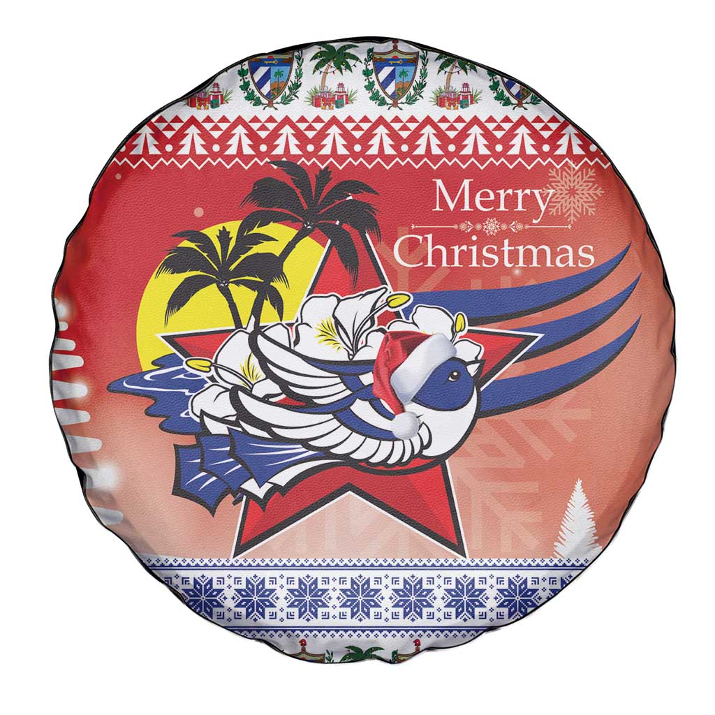 Cuba Cuban Trogon Christmas Spare Tire Cover Patria o Muerte Venceremos - Wonder Print Shop