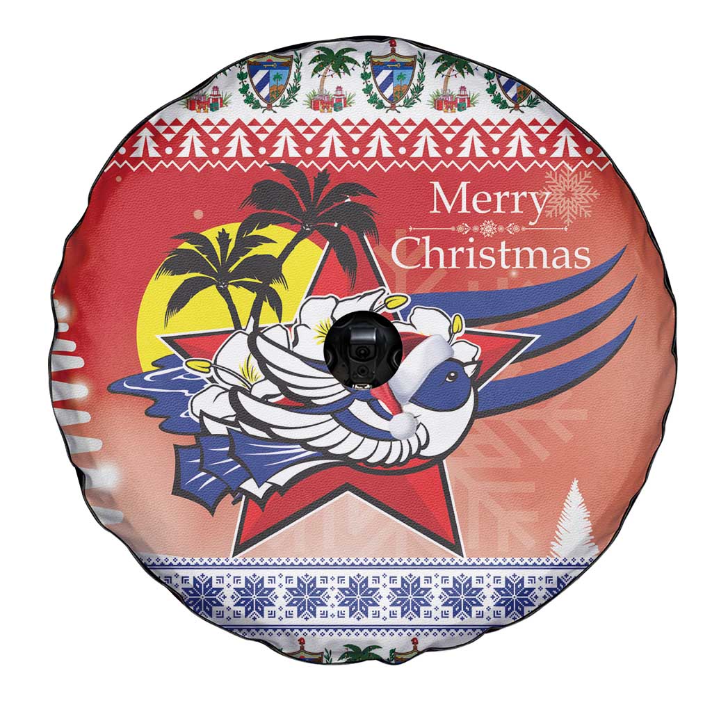 Cuba Cuban Trogon Christmas Spare Tire Cover Patria o Muerte Venceremos - Wonder Print Shop