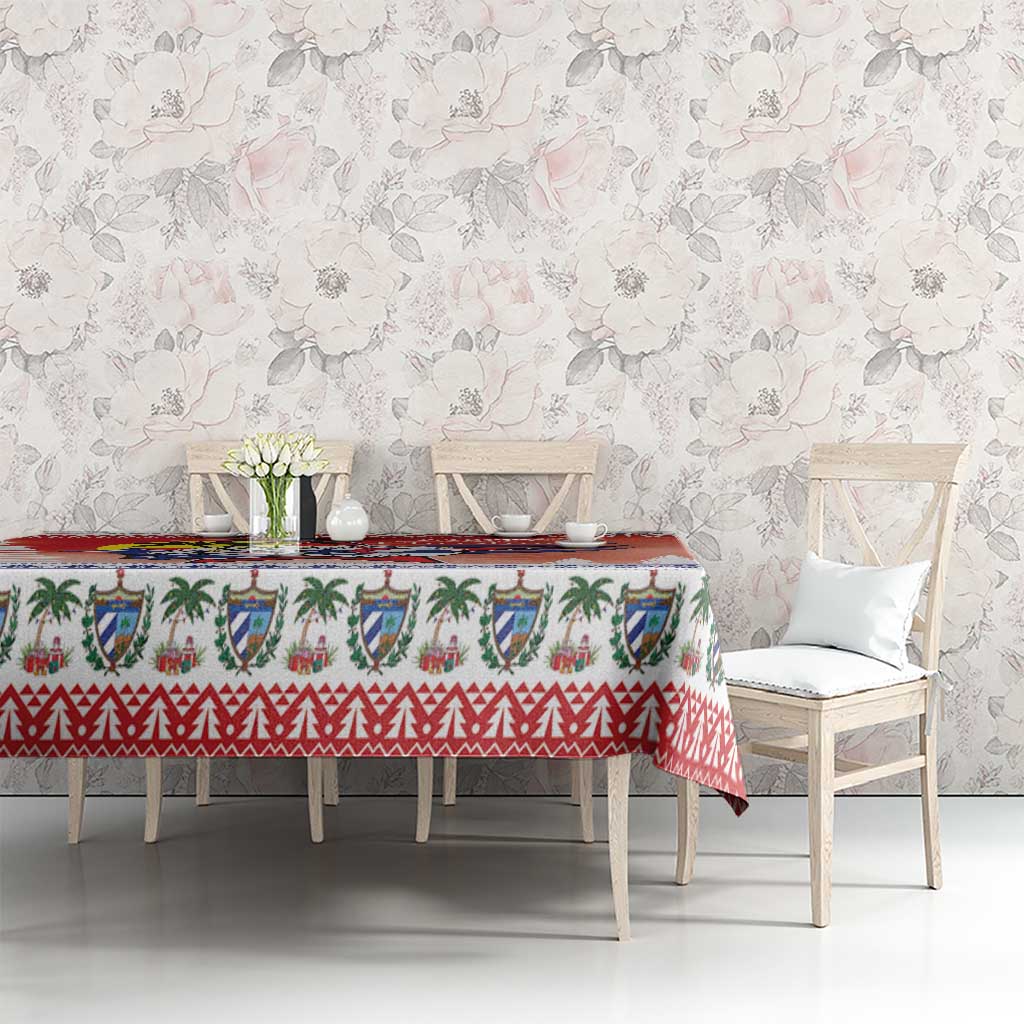 Cuba Cuban Trogon Christmas Tablecloth Patria o Muerte Venceremos - Wonder Print Shop