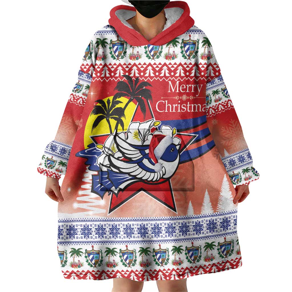 Cuba Cuban Trogon Christmas Wearable Blanket Hoodie Patria o Muerte Venceremos - Wonder Print Shop