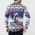 Cuba Christmas Button Sweatshirt Cuban Trogon Map With Feliz Navidad - Wonder Print Shop