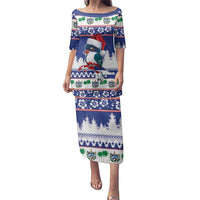 Cuba Christmas Family Matching Puletasi and Hawaiian Shirt Cuban Trogon Map With Feliz Navidad - Wonder Print Shop