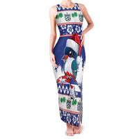 Cuba Christmas Family Matching Tank Maxi Dress and Hawaiian Shirt Cuban Trogon Map With Feliz Navidad - Wonder Print Shop