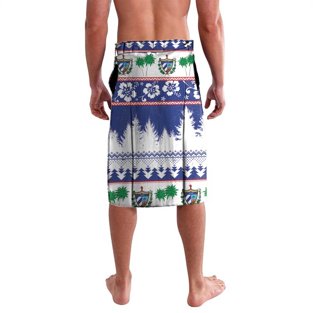 Cuba Christmas Lavalava Cuban Trogon Map With Feliz Navidad - Wonder Print Shop