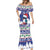Cuba Christmas Mermaid Dress Cuban Trogon Map With Feliz Navidad - Wonder Print Shop
