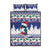 Cuba Christmas Quilt Bed Set Cuban Trogon Map With Feliz Navidad - Wonder Print Shop