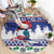 Cuba Christmas Round Carpet Cuban Trogon Map With Feliz Navidad