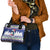 Cuba Christmas Shoulder Handbag Cuban Trogon Map With Feliz Navidad
