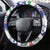 Cuba Christmas Steering Wheel Cover Cuban Trogon Map With Feliz Navidad - Wonder Print Shop