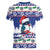 Cuba Christmas Women V-Neck T-Shirt Cuban Trogon Map With Feliz Navidad - Wonder Print Shop