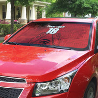 Custom Egypt Football Auto Sun Shade The Pharaohs Eye of Horus