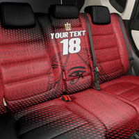 Custom Egypt Football Back Car Seat Cover The Pharaohs Eye of Horus