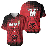 Custom Egypt Football Baseball Jersey The Pharaohs Eye of Horus